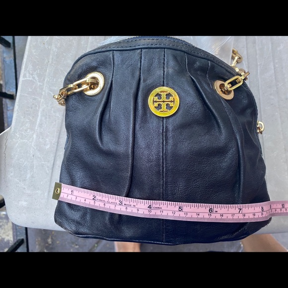 Tory Burch Navy Gold Chain Purse - Picture 9 of 11